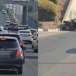 Авария на круговом съезде в Никосии- движение затруднено
